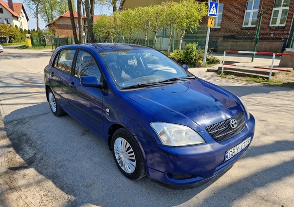Toyota Corolla cena 4700 przebieg: 258000, rok produkcji 2003 z Żelechów małe 106